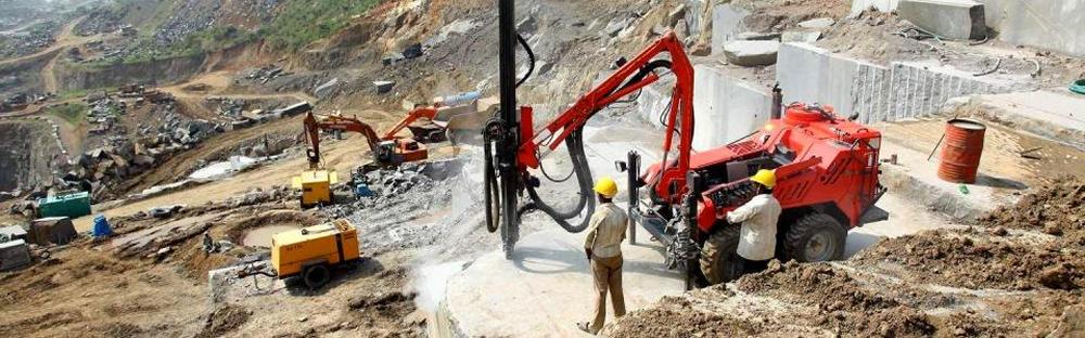 Black Galaxy Granite Quarry Image